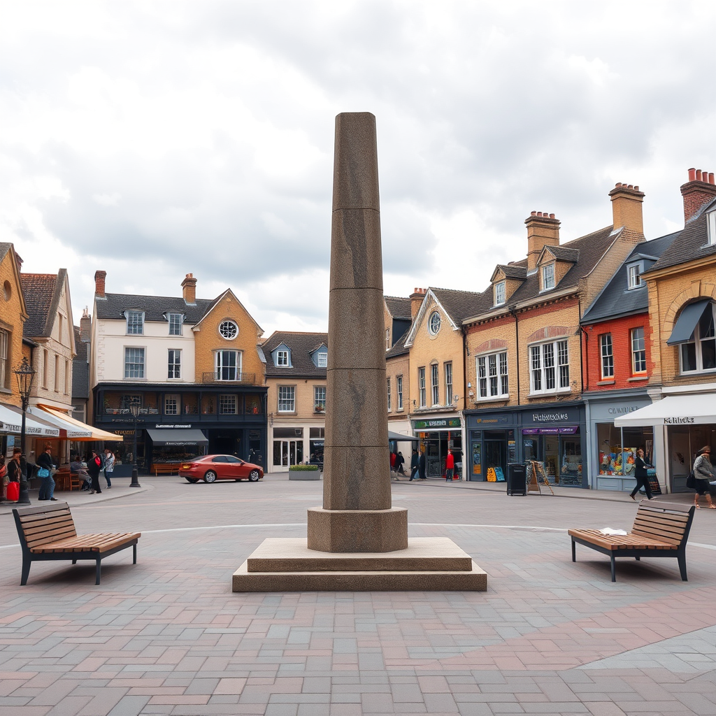 Central obelisk planned for fresh public space development in Oxfordshire